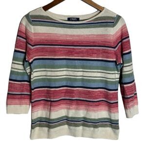 Chaps Colorful Sweater size Small Petite